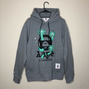 AAPE x Steven Harrington Ape Head Hoodie